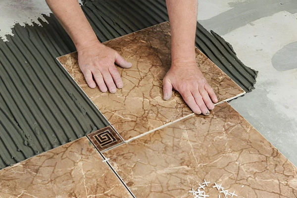 Shower Tile Installation